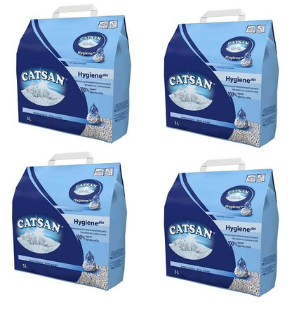CATSAN Hygiene 4x5l - higieniczny żwirek dla kota