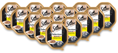 SHEBA® Selection Kurczak w sosie 22x 85g