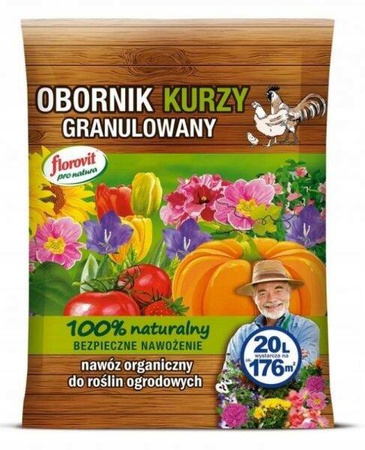 Florovit obornik kurzy granulowany 20L