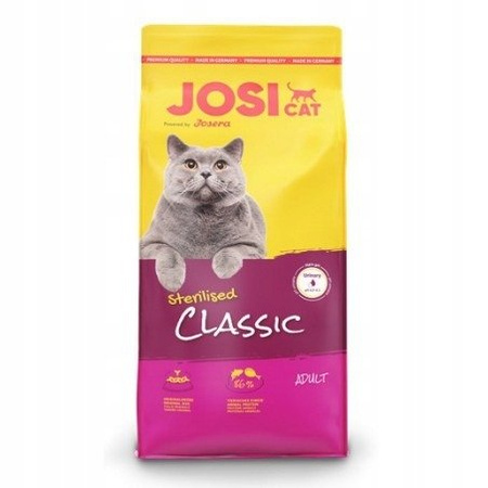 Josera JosiCat Classic Sterilised 18kg