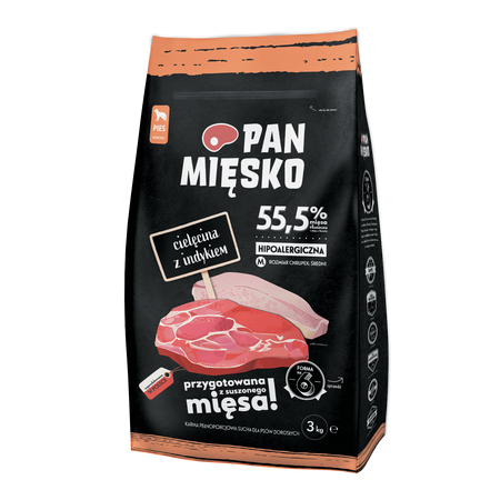Pan Mięsko Cielęcina z indykiem M 3kg