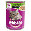 WHISKAS Adult puszka 12x400g - mokra karma dla kotów z jagnięciną w sosie