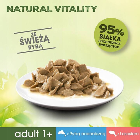 Perfect Fit Adult łosoś ryby morskie sos 6x 50g