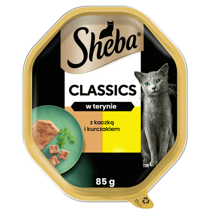 Sheba Classics z kaczką i kurczakiem 22x 85g