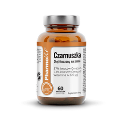 Pharmovit Czarnuszka olej tłoczony na zimno 60 kaps