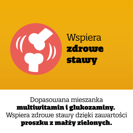 PEDIGREE® Multivitamins Dbałość o stawy - karma uzupełniająca dla dorosłych psów, o smaku kurczaka 180 g