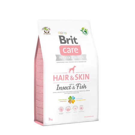 Brit Care Dog Hair & Skin Insect Fish 3kg