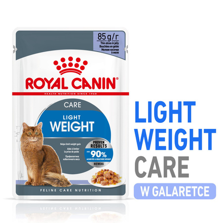 ROYAL CANIN Light Weight Care 12x85g w galaretce karma mokra w galaretce dla kotów dorosłych, z tendencją do nadwagi