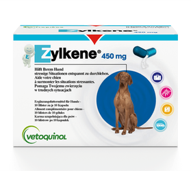Vetoquinol Zylkene 450mg 10tab.