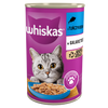 WHISKAS Adult puszka 24x400g - mokra karma pełnoporcjowa dla dorosłych kotów, kawałki z tuńczykiem w galaretce
