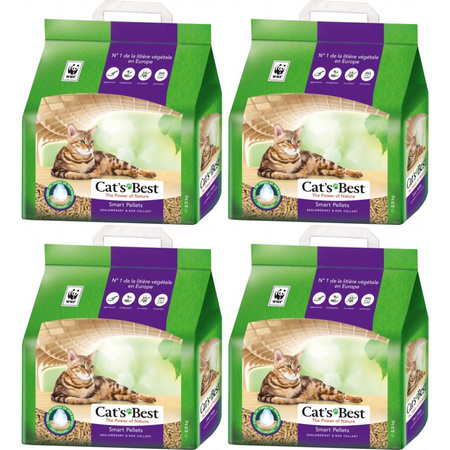 Cat's best Smart Pellet 4x 5L