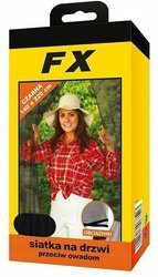 FX Siatka na drzwi 140x220 cm czarna