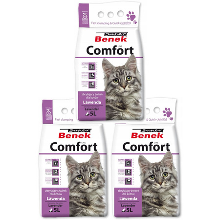 Super Benek Comfort Lawenda 3x 5L