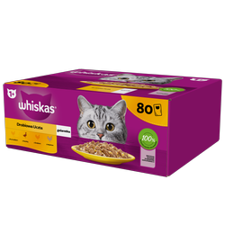 Whiskas Adult Drobiowa Uczta w galaretce 80x 85g