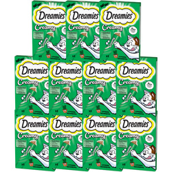 Dreamies Creamy z kocimiętką 11x 4x 10g