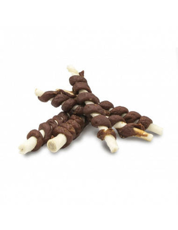 Hau Miał Patyki ze skóry z pastą z jagnięciny 500g