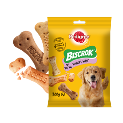 PEDIGREE Biscrok 200g - ciasteczka dla psów w kształcie kostek