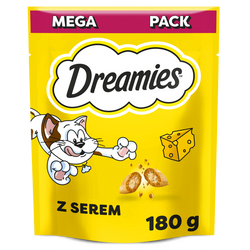 Dreamies Przysmaki dla kota o smaku sera 180g