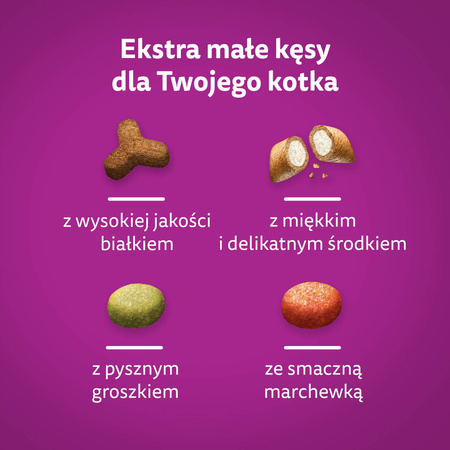 WHISKAS Junior 300 g - sucha karma pełnoporcjowa dla kociąt, z pysznym kurczakiem