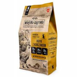 Wiejska Zagroda dla Kociąt Indyk z Kurczakiem 5kg