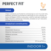 Perfect Fit™ Indoor 1+ 750 g – sucha karma pełnoporcjowa dla dorosłych kotów, bogata w kurczaka