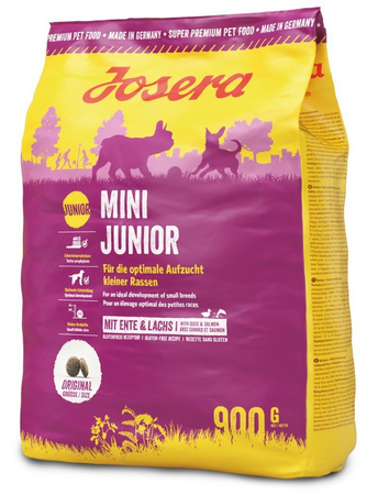 Josera Mini Junior Duck Salmon 900g