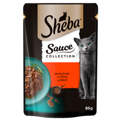 SHEBA Sauce Collection Soczyste Smaki wołowina w sosie 85g