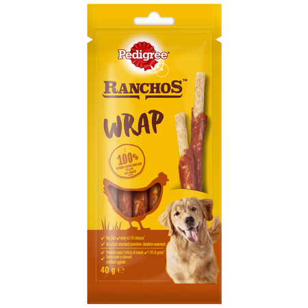 Pedigree Ranchos Wrap bogate w kurczaka 40g
