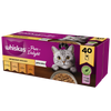 WHISKAS Adult saszetka 2x40x85g Mix Smaków 4 - mokra karma pełnoporcjowa dla dorosłych kotów
