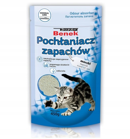 Super Benek Pochłaniacz zapachów Morski 0,45 kg