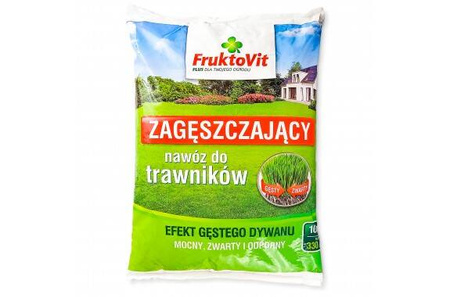 FRUKTOVIT zagęszczający nawóz do trawników 10kg
