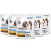 Perfect Fit™ Junior <1 6x825 g – sucha karma pełnoporcjowa dla szczeniąt małych ras, bogata w kurczaka