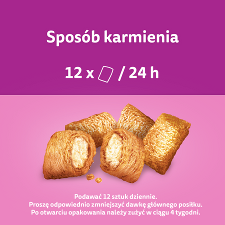 Whiskas Anti-Hairball przysmaki odkłaczające 50g