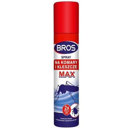 Bros - Spray na kom i kleszcze MAX 90 ml
