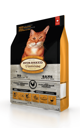 OBT Oven Baked Tradition Cat Food senior & weight management witch chicken (z kurczakiem) 1,13kg