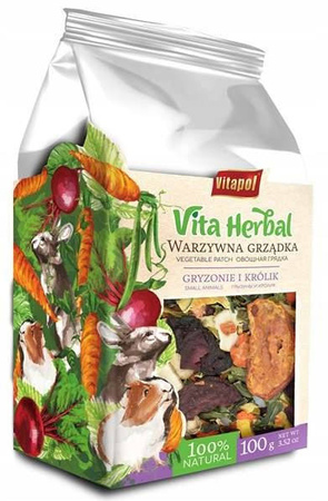 Vitapol Vita Herbal dla gryzoni i królika warzywna grządka 100g