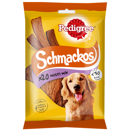 Pedigree Schmackos z wołowiną, jagnięciną, drobiem 4x 144g