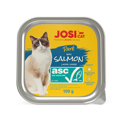 JosiCat Pasztet z łososiem 100g Alu