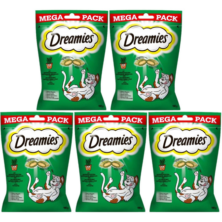 Dreamies przysmak dla kota z nutą kocimiętki 5x 180g