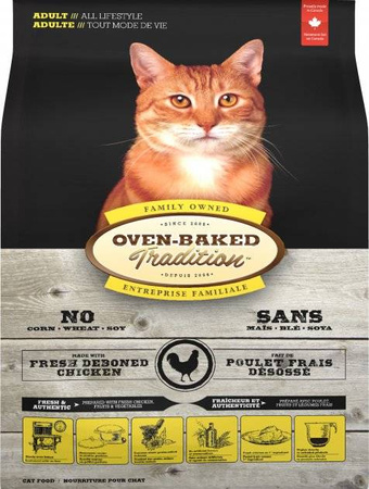 OBT Oven Baked Tradition Cat Food Adults of all life style with Chicken (z kurczakiem) 2,27kg