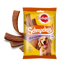 Pedigree Schmackos z wołowiną, jagnięciną, drobiem 144g