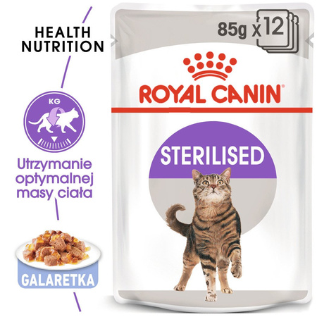 ROYAL CANIN Sterilised w galaretce