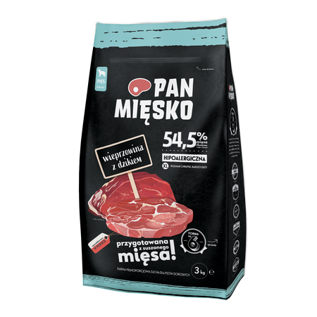 Pan Mięsko Wieprzowina z dzikiem XL 3kg