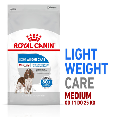 ROYAL CANIN Medium Light Care 3kg karma sucha dla psów dorosłych, ras średnich tendencją do nadwagi