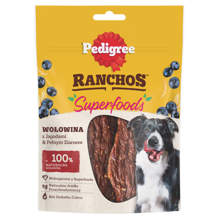 Pedigree Ranchos Superfoods wołowina jagody 70g