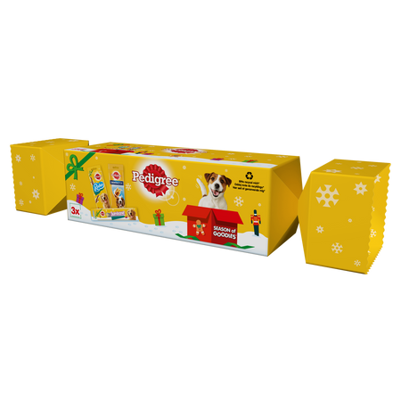 PEDIGREE® zestaw prezentowy dla psa, 237 g – Pedigree Rodeo, Pedigree Dentastix i Pedigree Jumbone