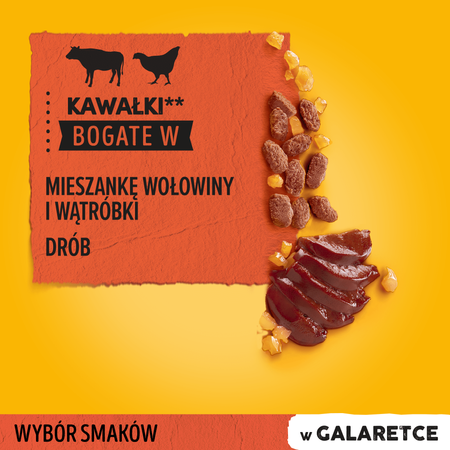 Pedigree Mix smaków w galaretce 4x 100g