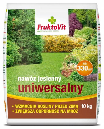 Fruktovit Plus nawóz jesienny uniwersalny 10kg