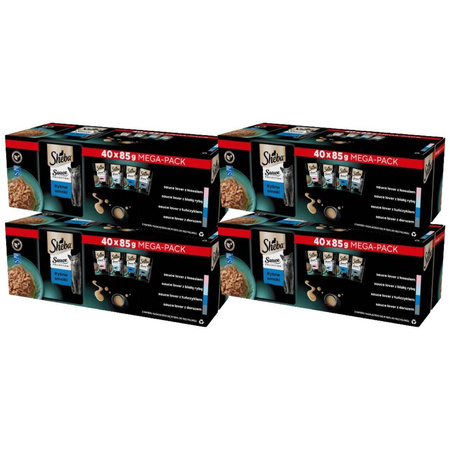 Sheba Sauce Collection Rybne Smaki w sosie 4x 40x 85g