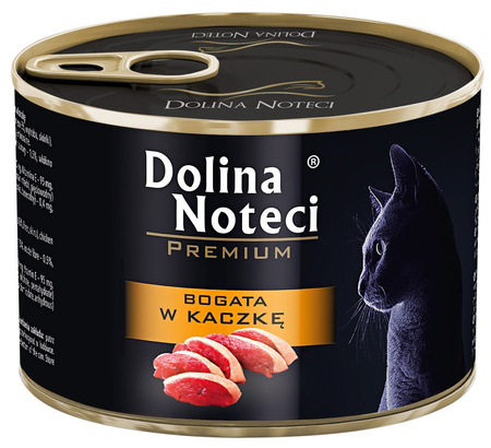Dolina Noteci Premium dla kota bogata w kaczkę 185g